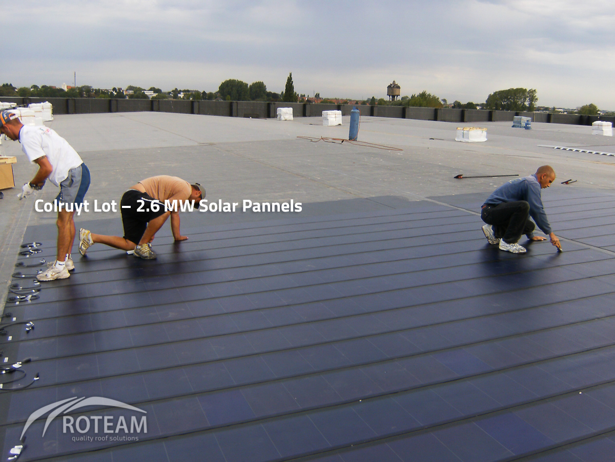 Colruyt Lot – Solar Pannels – In partnership with Tectum