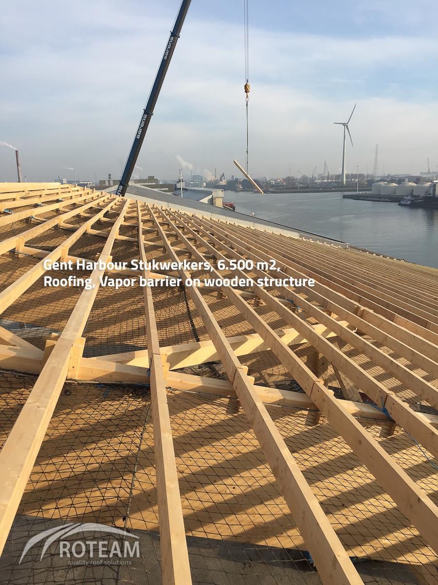 Gent Harbour Stukwerkers – roofing