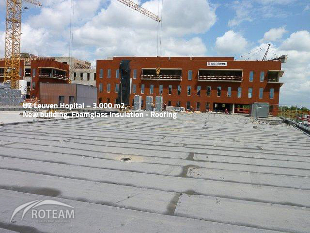UZ Leuven Hospital – 3.000 m2 – Roofing